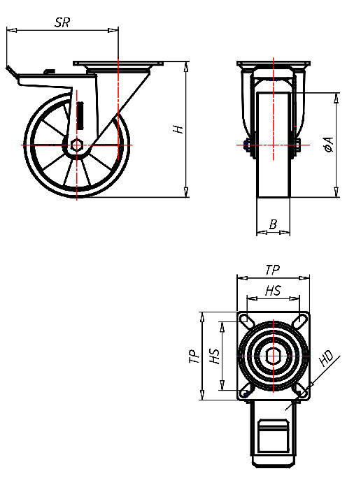 Transport Series KD, Wheel TLEL