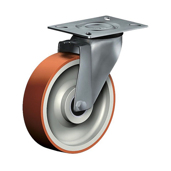 Swivel Castor With Total Lock Transport Series CD, Wheel AL