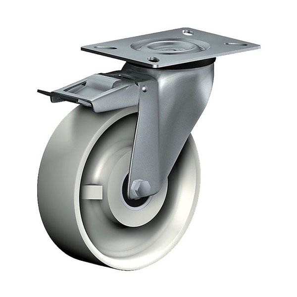 Swivel Castor With Total Lock Transport Series CD, Wheel P
