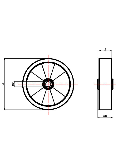 Wheels Series TLEL, Wheel 