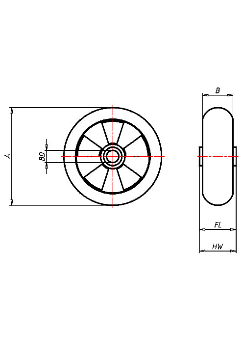  Series Wheels Series EBA, Wheel 