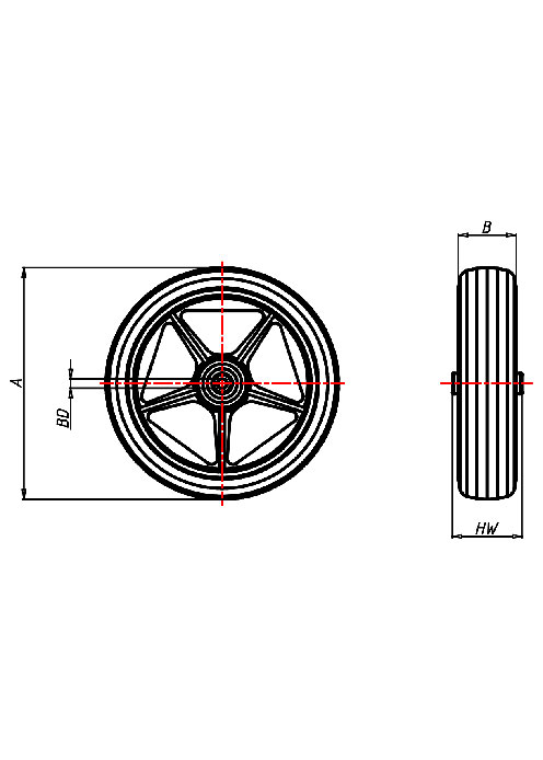 Wheels Series PU, Wheel TYP H