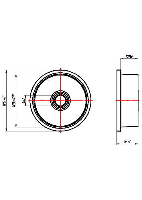  Series Rail wheels Series SPE, Wheel 