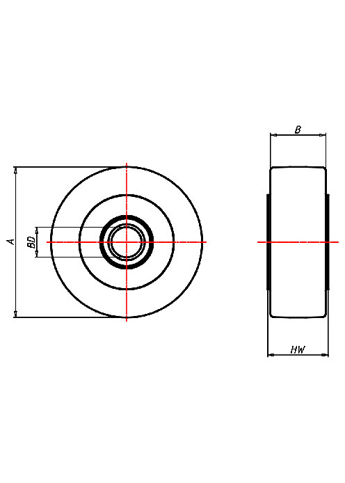  Series Wheels Series PE, Wheel 