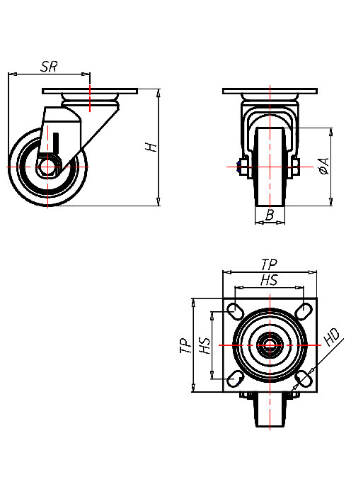  Series Stainless Steel Series 310XP, Wheel G