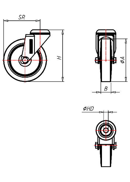 Institutional Series 315R, Wheel TP