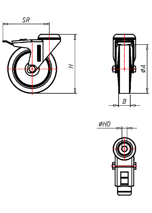 Institutional Series 315R, Wheel TP