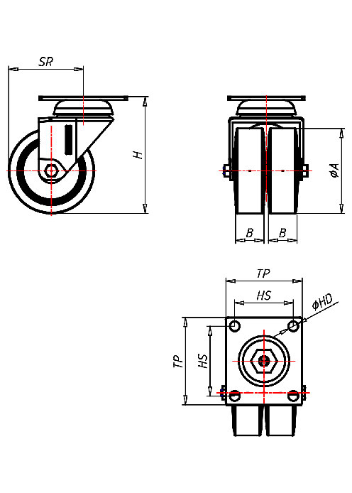 Institutional Series 320P, Wheel G