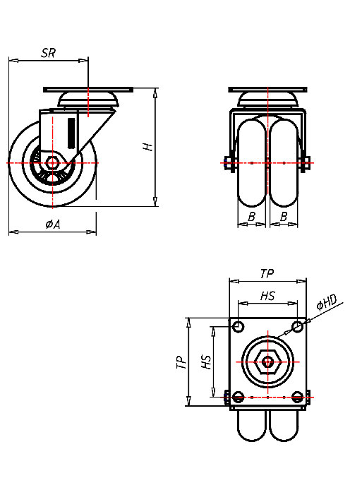  Series Institutional Series 320P, Wheel SKA