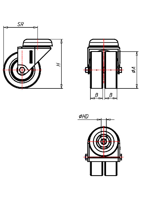 Institutional Series 320R, Wheel EL