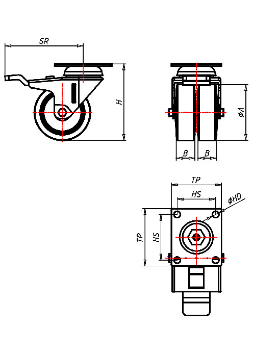 Institutional Series 320P, Wheel G