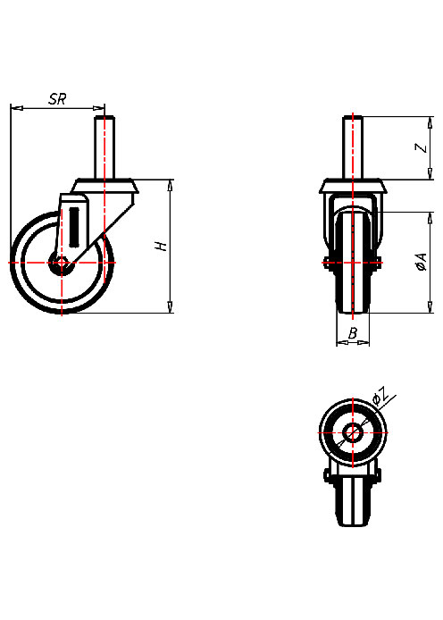 Institutional Series 330Z, Wheel EL