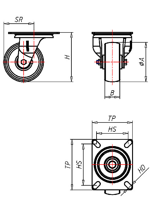 Schwerlast Serie 61, Rad CI