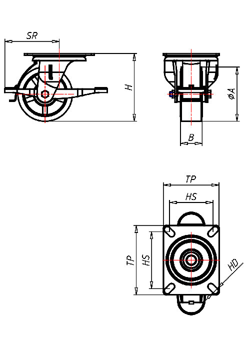  Series Heavy Duty Series 61, Wheel SU