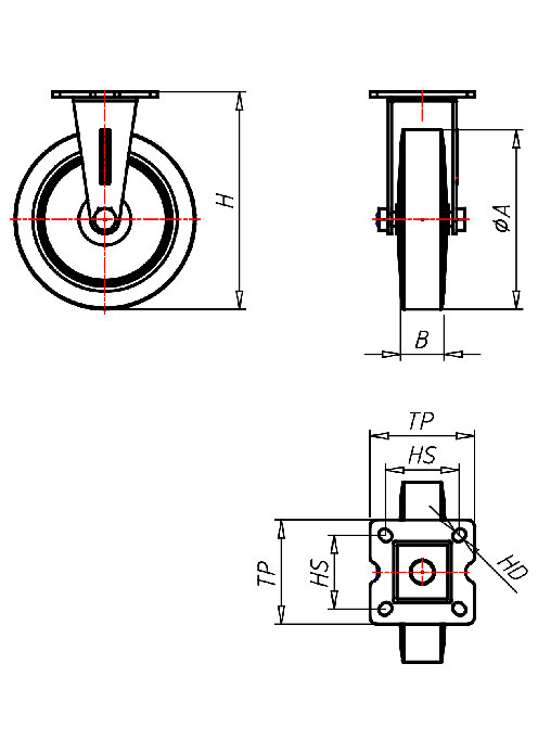  Series Institutional Series 315P, Wheel G