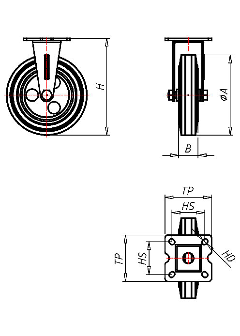  Series Institutional Series 315P, Wheel EL