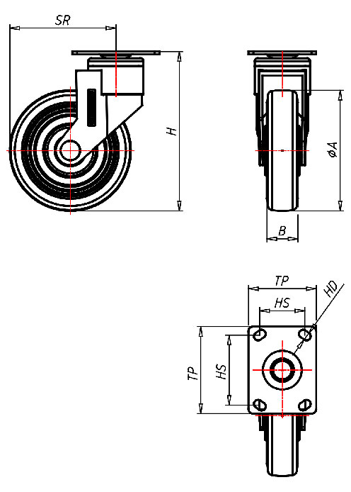 Apparaterollen Serie 800P, Rad AEL