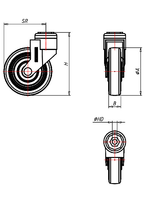 Apparaterollen Serie 800R, Rad AEL
