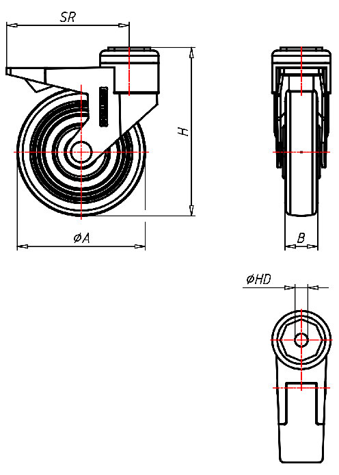 Apparaterollen Serie 800R, Rad AEL