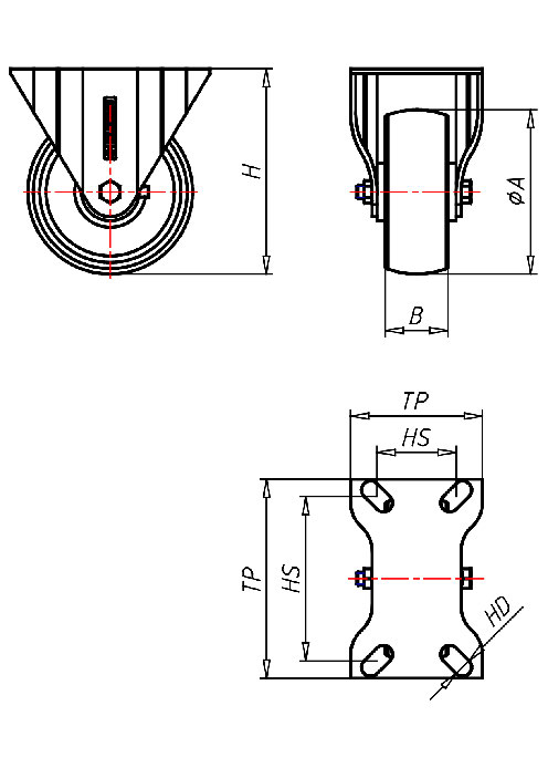 Heavy Duty Series 61, Wheel CI