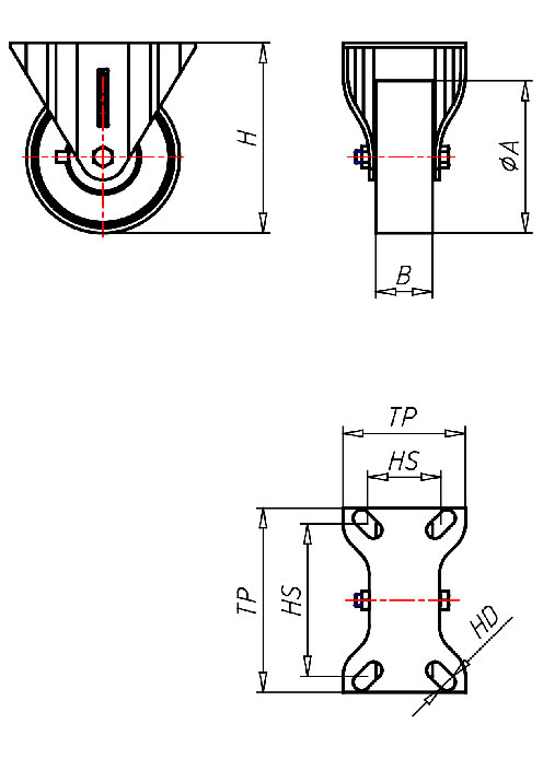 Schwerlast Serie 61, Rad P