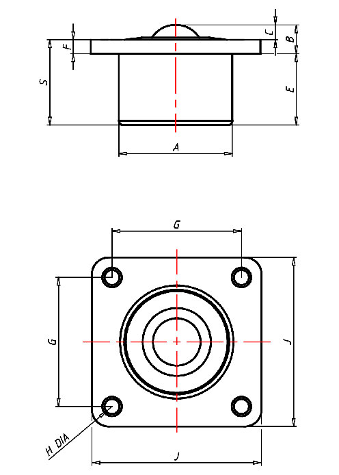 Ball Units Series A HI-TECH, Wheel S/2