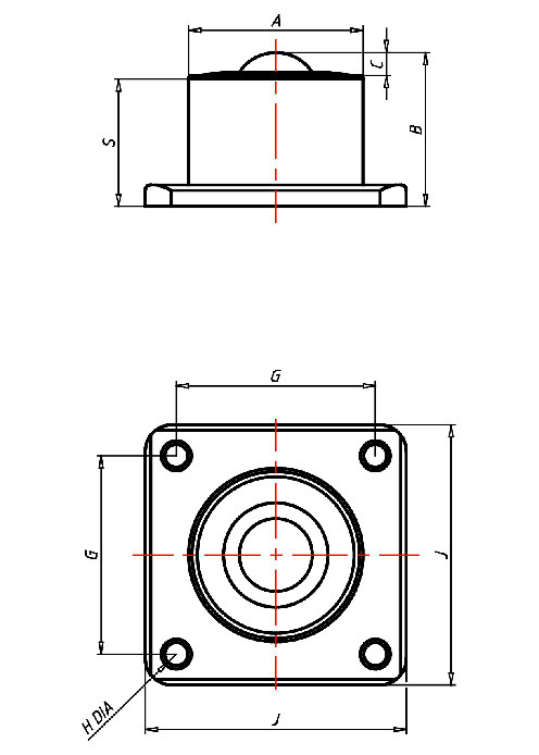  Series Ball Units Series A HI-TECH, Wheel S/3