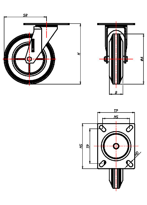  Series Transport Series CD, Wheel CG