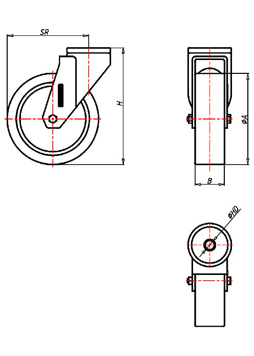  Series Transport Series CR, Wheel PS