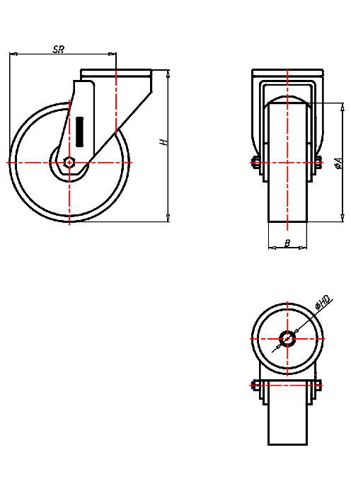 Transport Series CR, Wheel P