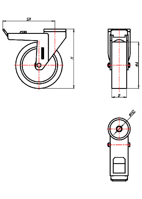  Series Transport Series CR, Wheel PS