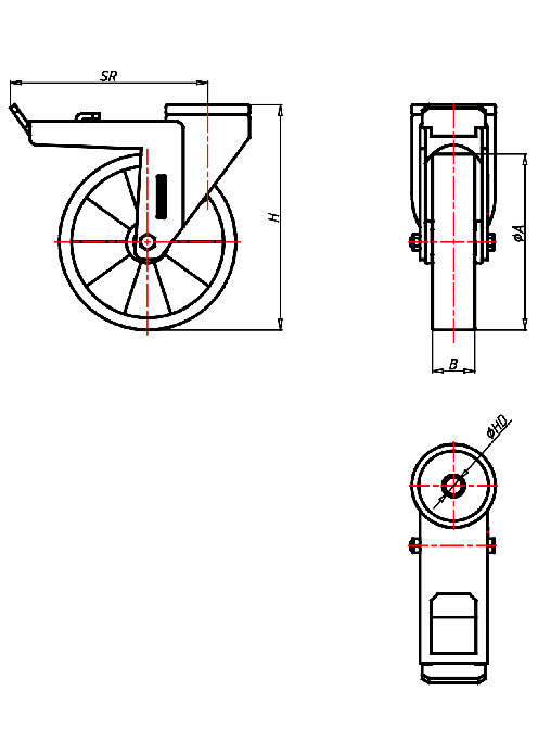  Series Transport Series CR, Wheel TL