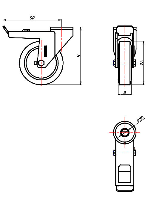  Series Transport Series CR, Wheel A