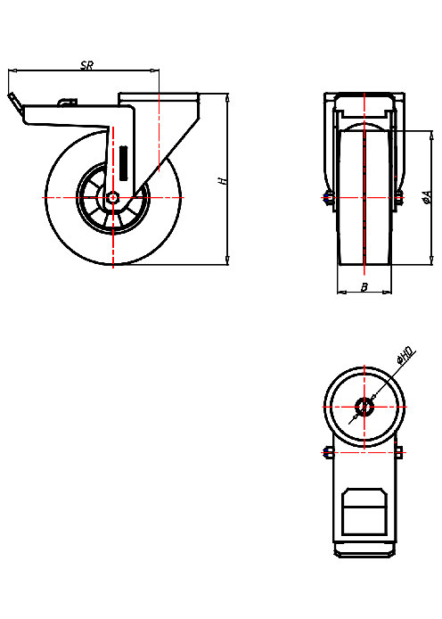  Series Transport Series CR, Wheel E