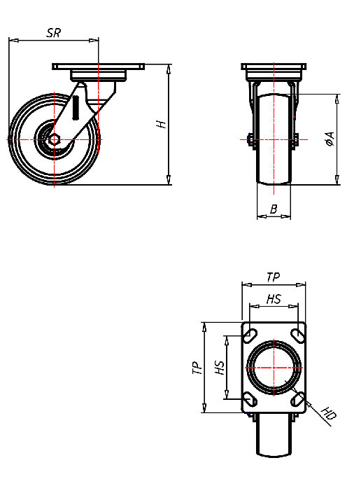  Series Heavy Duty Series GT, Wheel CI