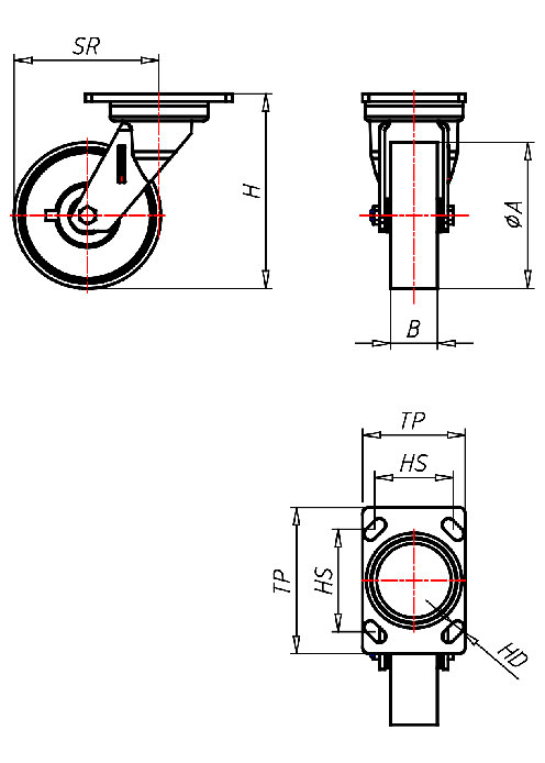  Series Heavy Duty Series GT, Wheel P