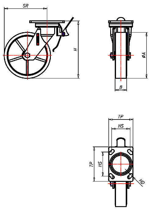  Series Heavy Duty Series GT, Wheel SU