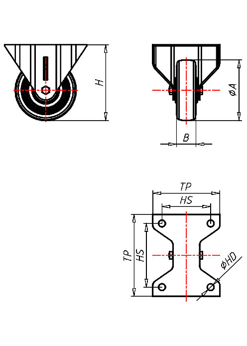  Series Stainless Steel Series IN, Wheel AEL