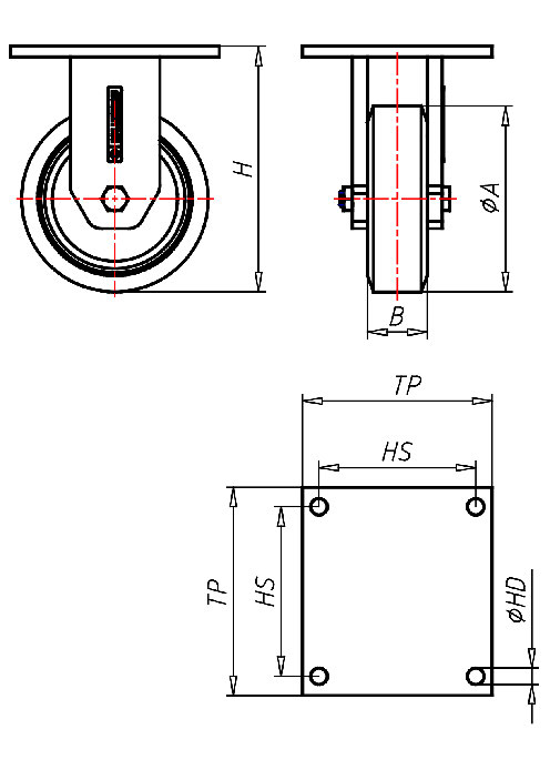 Stainless Steel Series INSS, Wheel A