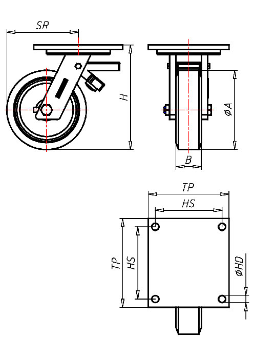 Stainless Steel Series INSS, Wheel A