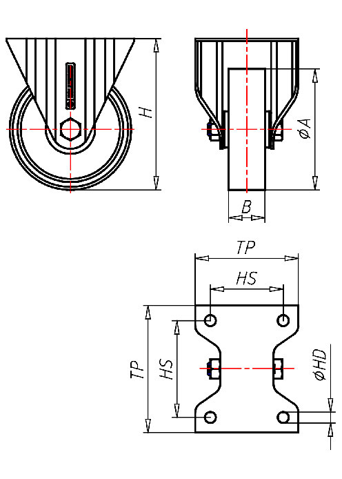  Series Stainless Steel Series IN, Wheel AL