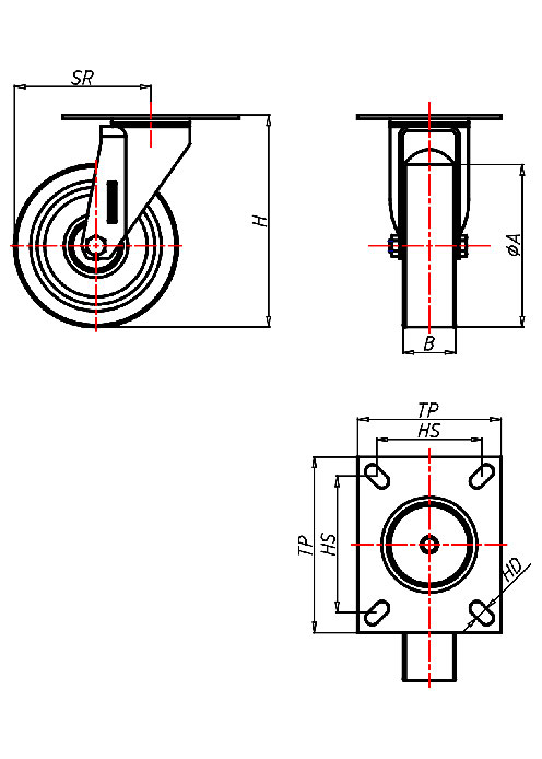  Series Transport Series KD, Wheel PS