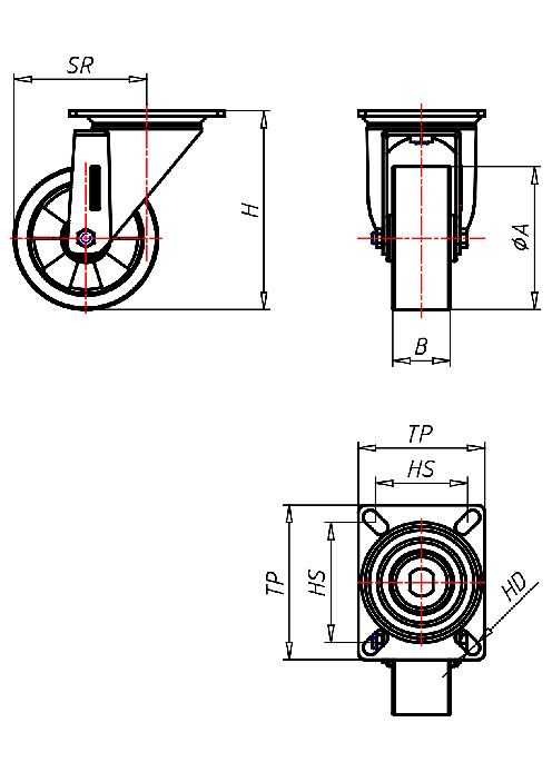  Series Transport Series KD, Wheel TLEL