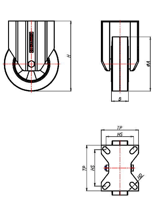  Series Transport Series KD, Wheel E