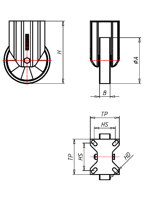 Transport Series KD, Wheel TLEL