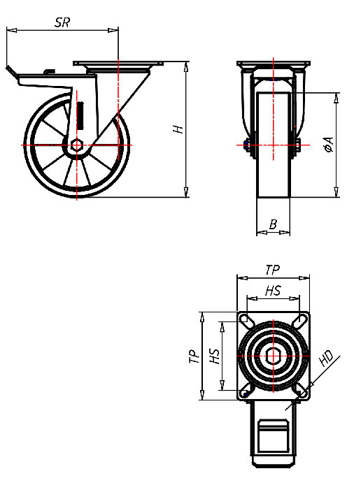  Series Transport Series KD, Wheel TLEL