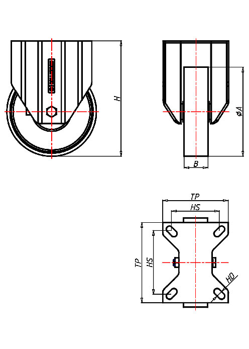  Series Transport Series KD, Wheel P