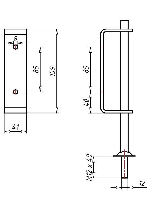  Serie Gefederte Rollen Serie LRCR, Rad EK