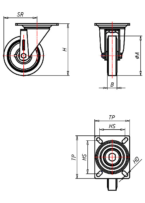 Heavy Duty Series PD, Wheel A