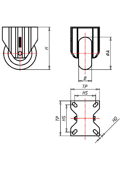 Heavy Duty Series PD, Wheel TLBA